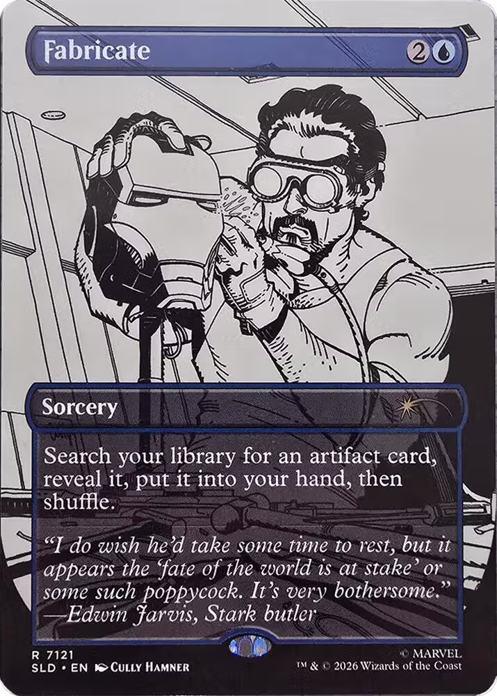 Fabricate (7121) (7121), Secret Lair Drop Series — Magic card price