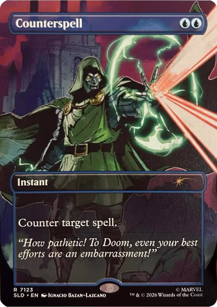 Counterspell (7123) (7123), Secret Lair Drop Series — Magic card price