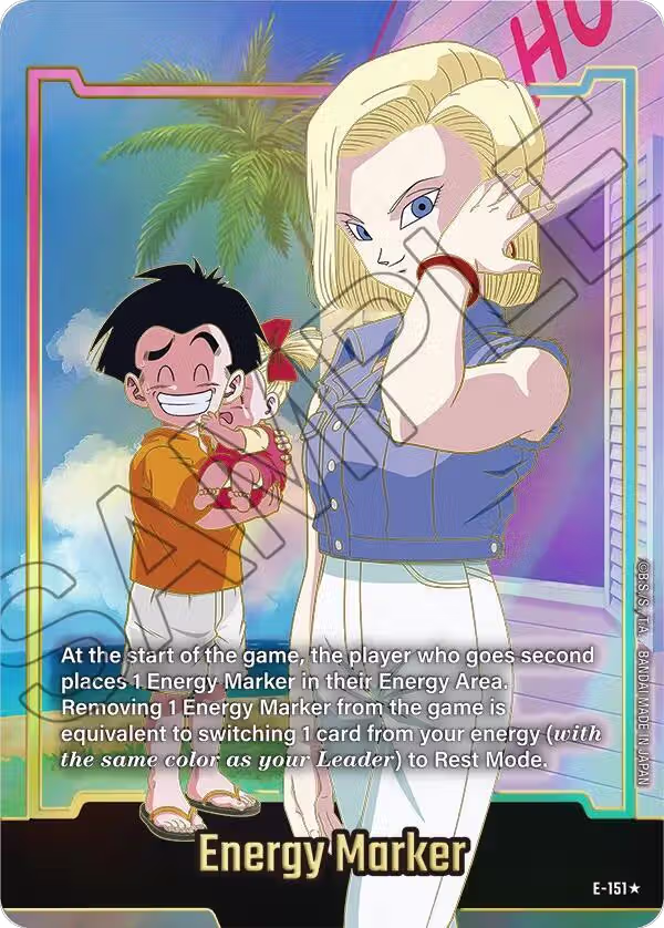 Energy Marker (E-151) (Gold) (E-151), Fusion World Energy Markers — DB Fusion card price