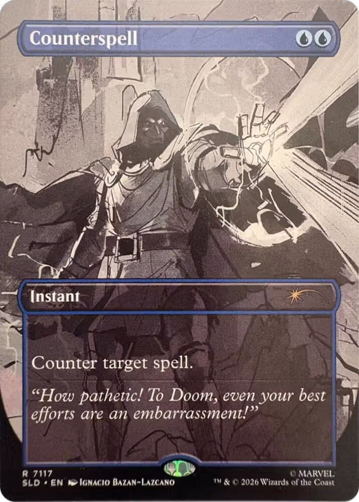 Counterspell (7117) (7117), Secret Lair Drop Series — Magic card price