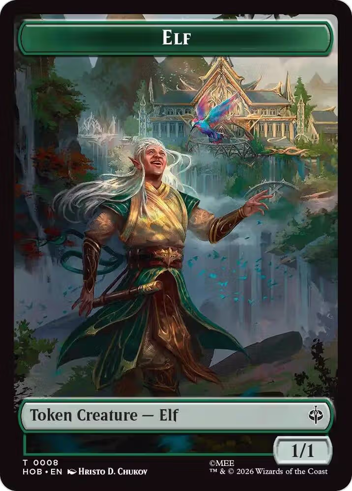 Elf // Dwarf Double-Sided Token (8 // 6), The Hobbit — Magic card price