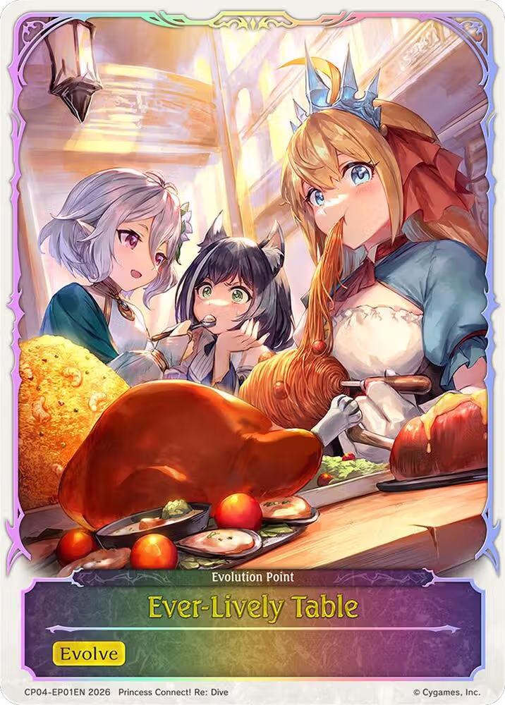Ever-Lively Table (SL) (CP04-EP01EN), Princess Connect! Re:Dive — Shadowverse card price