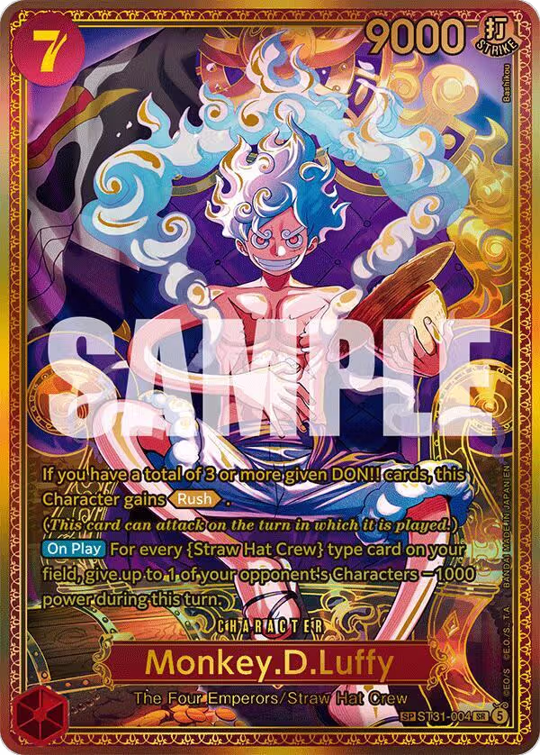 Monkey.D.Luffy (ST31-004) (SP) (ST31-004), The World's Strongest Warriors — One Piece card price
