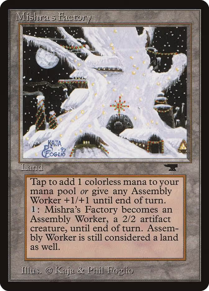 Mishra's Factory (Winter), Antiquities — Magic card price