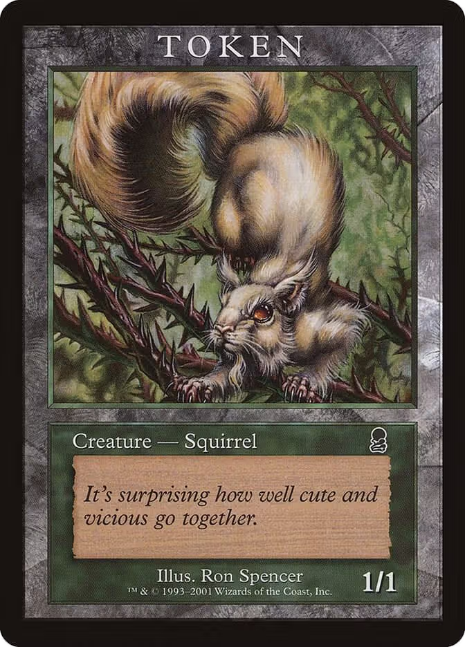 Squirrel Token (ODY), Magic Player Rewards — Magic card price