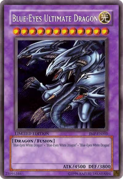 Blue-Eyes Ultimate Dragon (Secret) (JMP-EN005), Shonen Jump Magazine Promos — Yu-Gi-Oh! card price