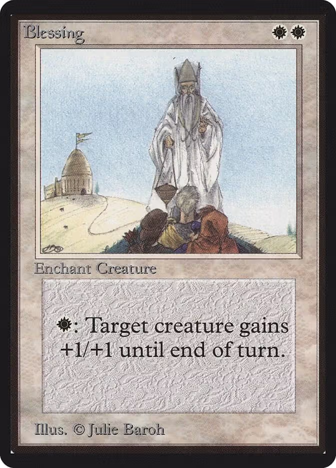 Blessing, Beta Edition — Magic card price