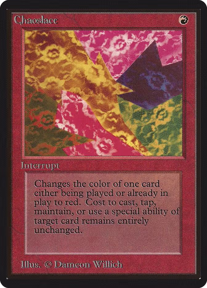 Chaoslace, Beta Edition — Magic card price