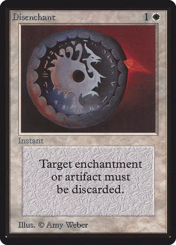 Disenchant, Beta Edition — Magic card price