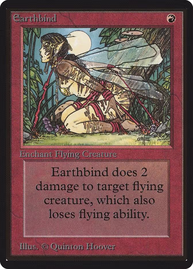 Earthbind, Beta Edition — Magic card price