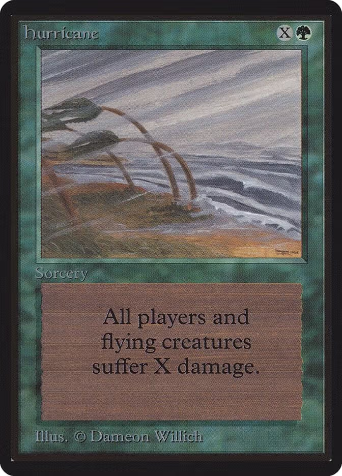 Hurricane, Beta Edition — Magic card price
