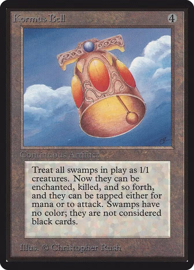Kormus Bell, Beta Edition — Magic card price