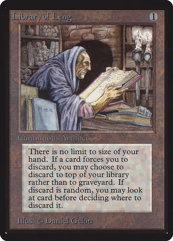 Library of Leng, Beta Edition — Magic card price