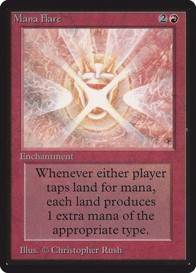 Mana Flare, Beta Edition — Magic card price