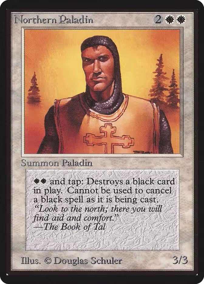 Northern Paladin, Beta Edition — Magic card price
