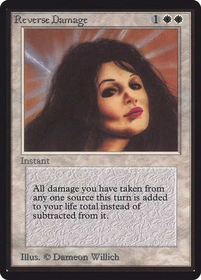 Reverse Damage, Beta Edition — Magic card price