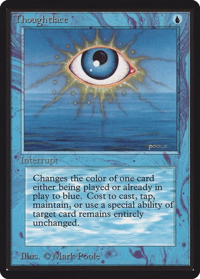 Thoughtlace, Beta Edition — Magic card price