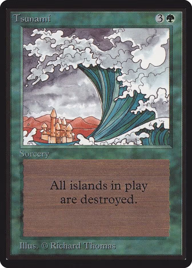 Tsunami, Beta Edition — Magic card price