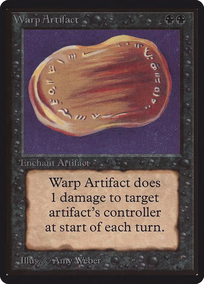 Warp Artifact, Beta Edition — Magic card price