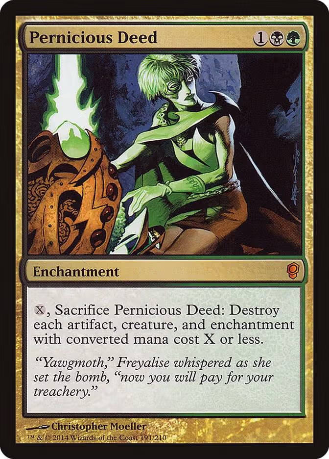 Pernicious Deed (191), Conspiracy — Magic card price