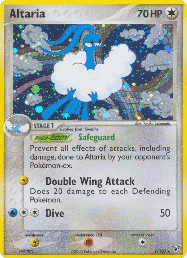 Altaria (1/107), EX Deoxys — Pokémon card price