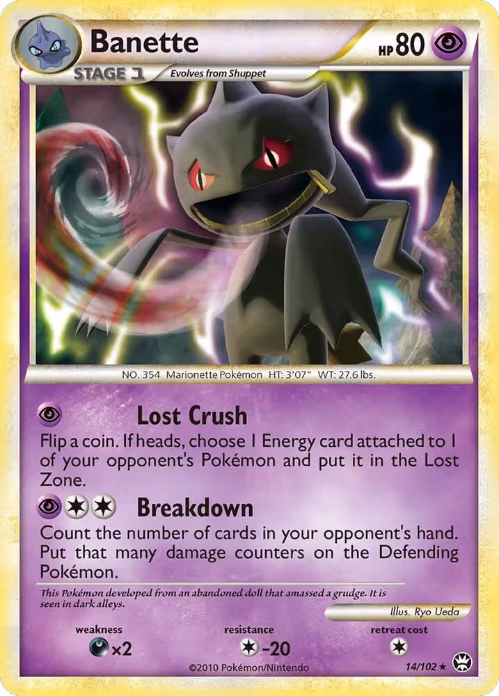 Banette (14/102), Triumphant — Pokémon card price