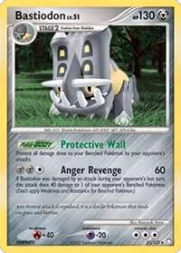 Bastiodon - 21/123 (DP Mysterious Treasures) (021/123), Deck Exclusives — Pokémon card price