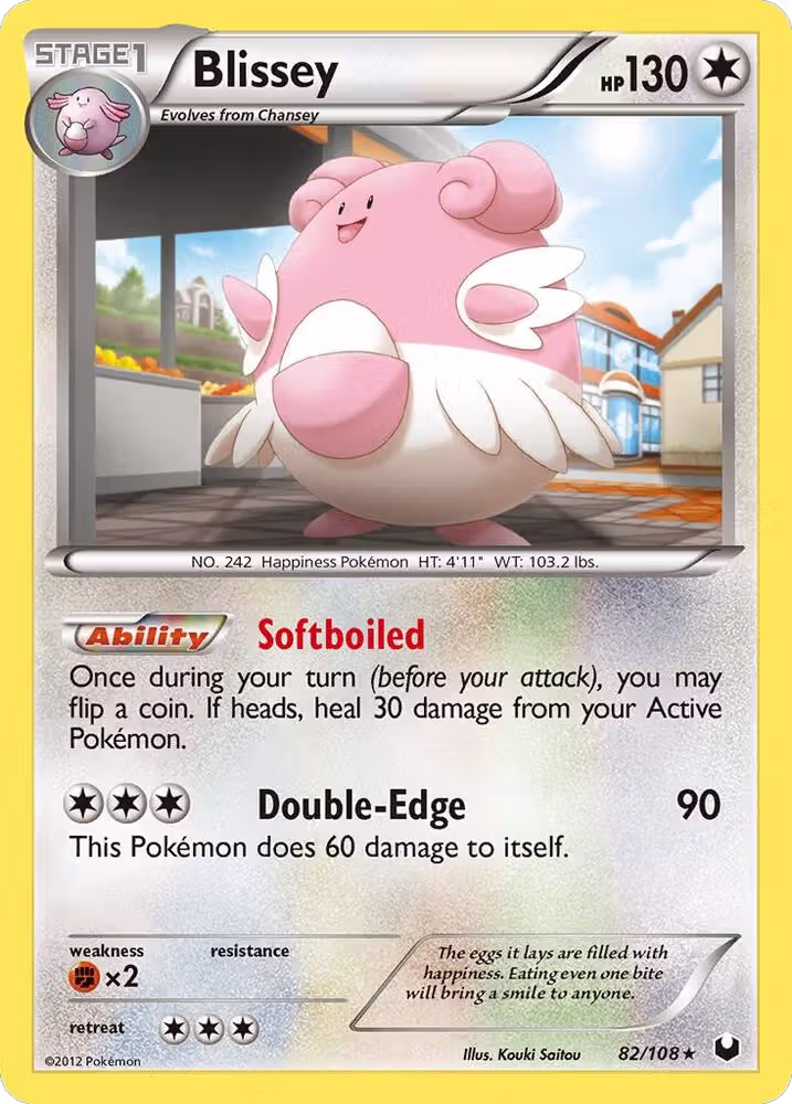 Blissey (82/108), Dark Explorers — Pokémon card price