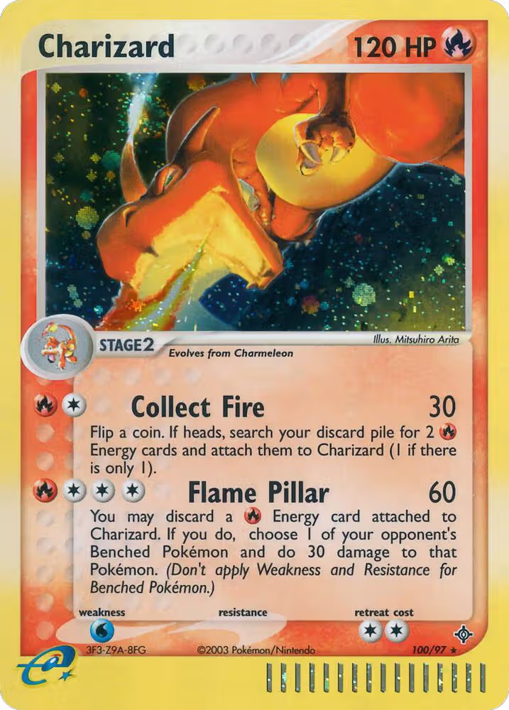 Charizard (100/97), EX Dragon — Pokémon card price