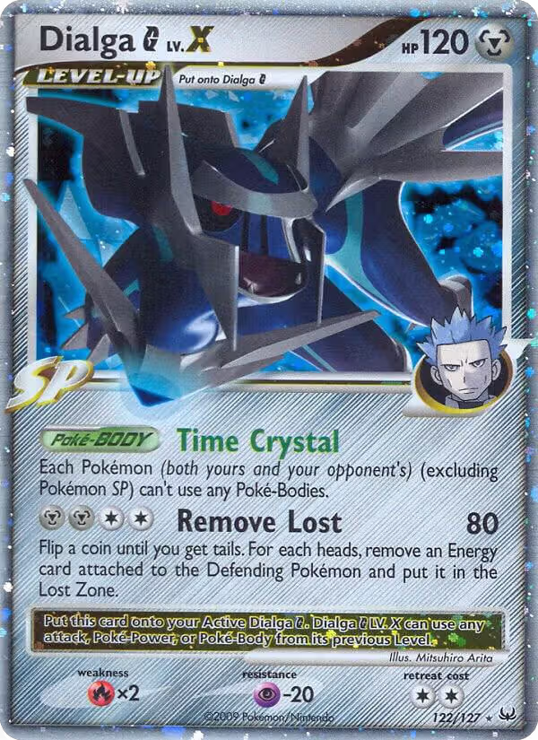 Dialga G LV.X (122/127), Platinum — Pokémon card price