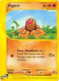 Diglett (106/165), Expedition — Pokémon card price