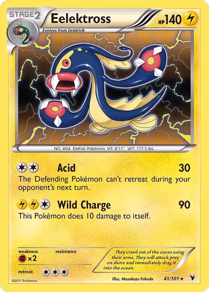 Eelektross (41/101), Noble Victories — Pokémon card price