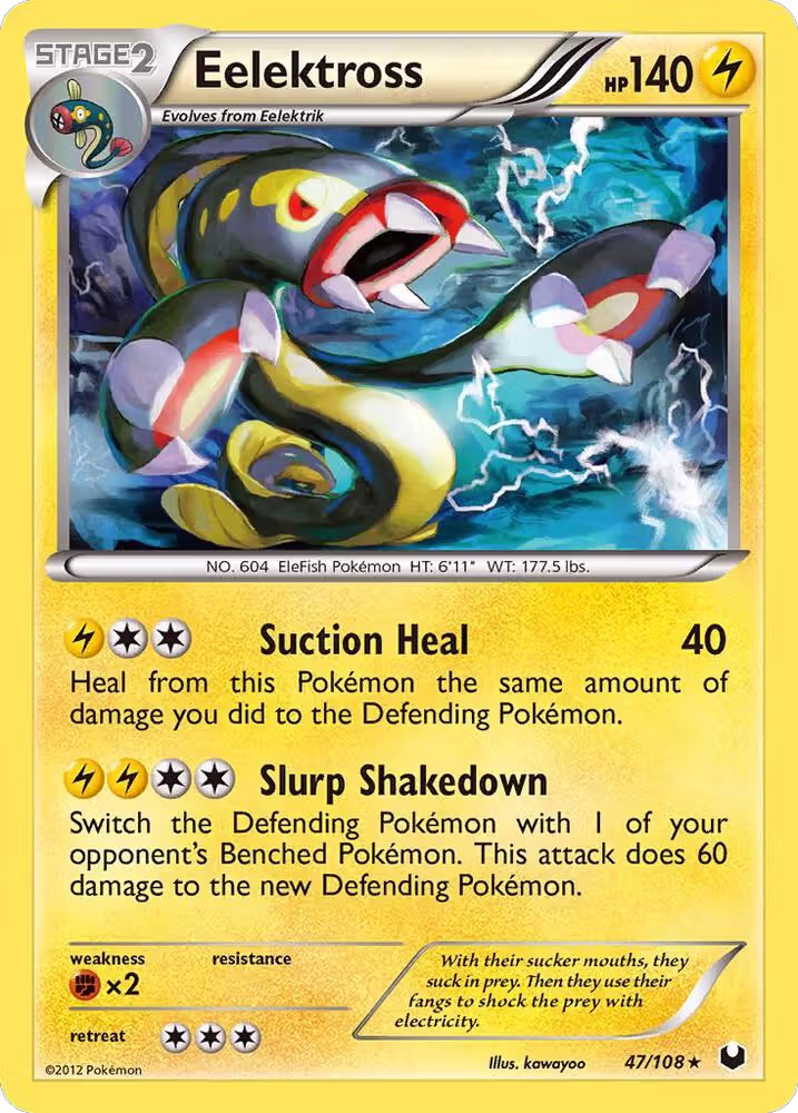 Eelektross (47/108), Dark Explorers — Pokémon card price