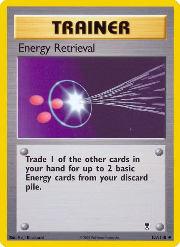 Energy Retrieval (107/110), Legendary Collection — Pokémon card price