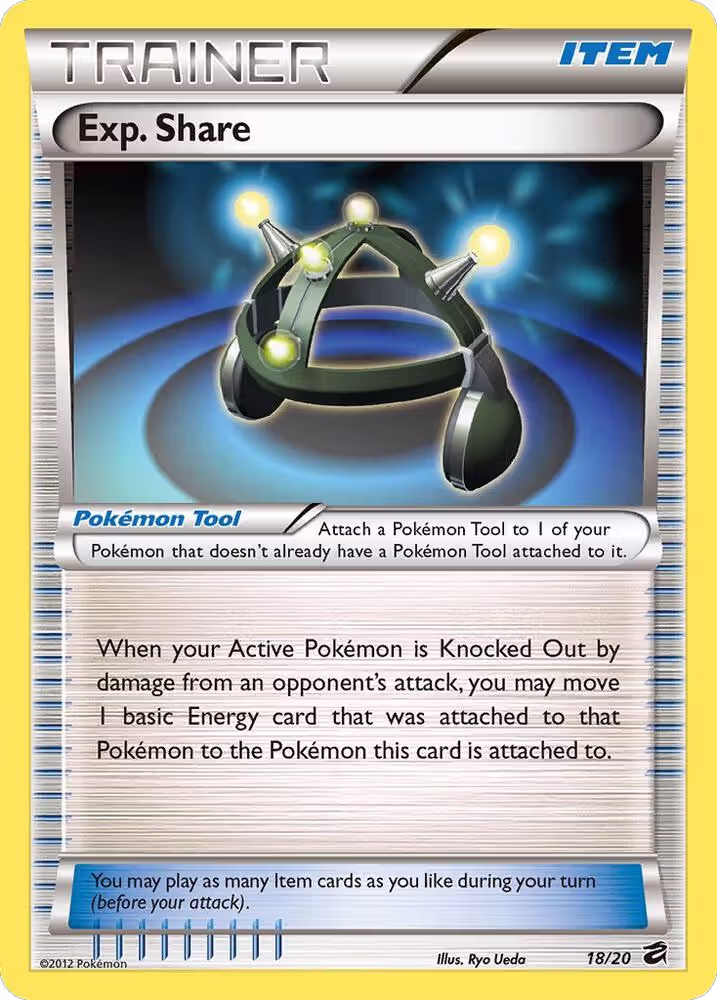 Exp. Share (18/20), Dragon Vault — Pokémon card price