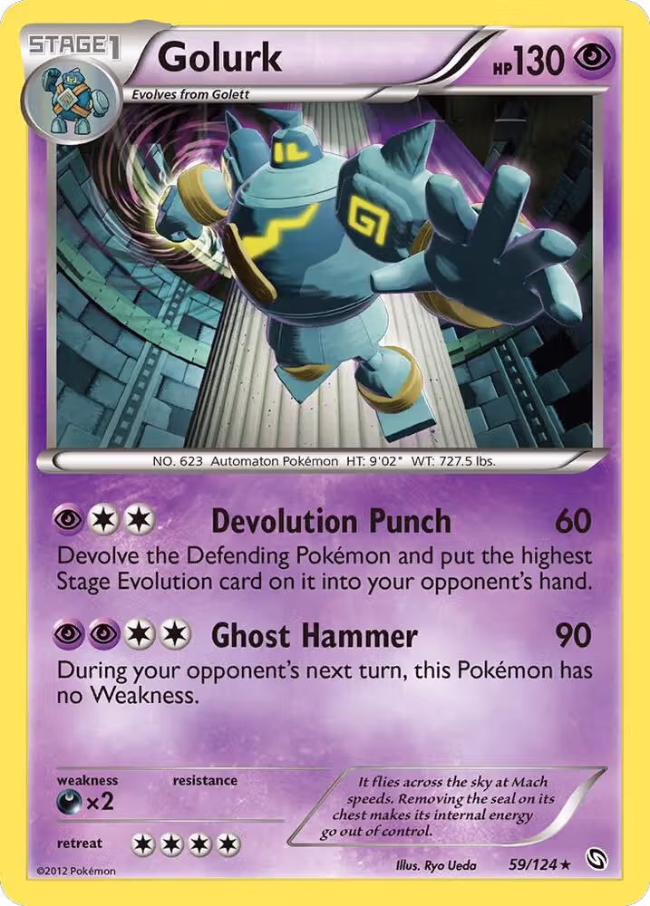 Golurk (59/124), Dragons Exalted — Pokémon card price