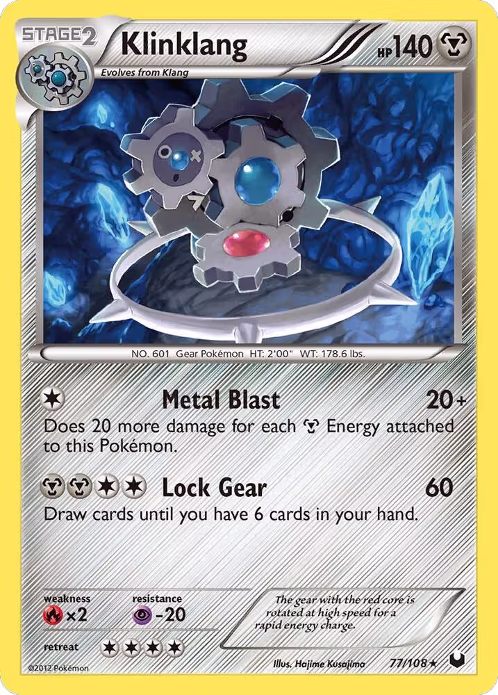 Klinklang (77/108), Dark Explorers — Pokémon card price