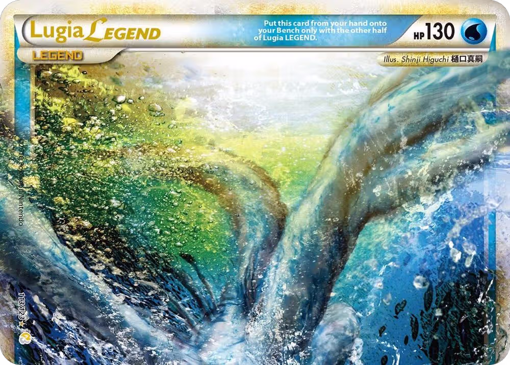 Lugia Legend (Top) (113/123), HeartGold SoulSilver — Pokémon card price