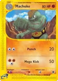 Machoke (085/165), Expedition — Pokémon card price