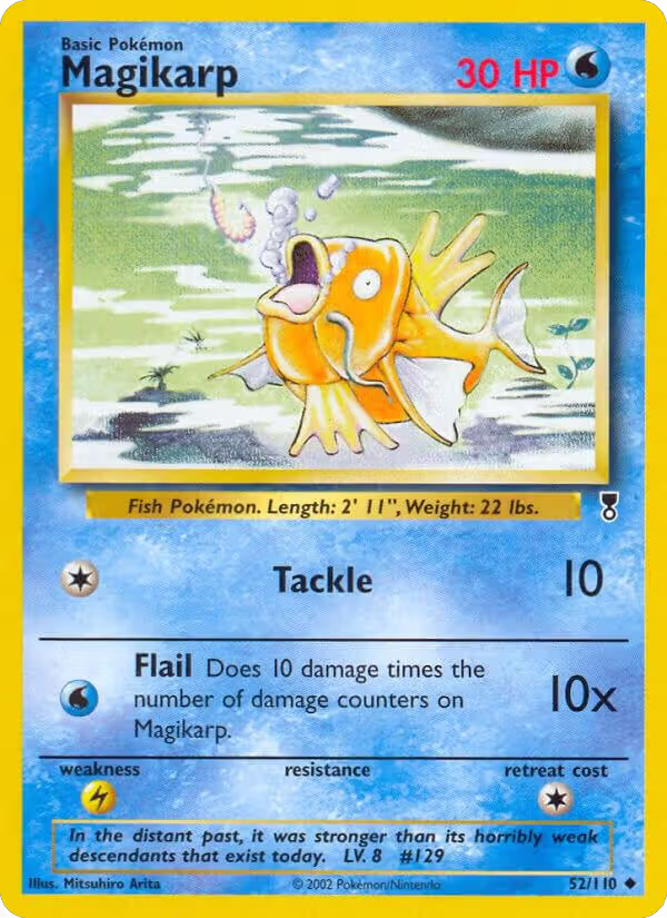 Magikarp (052/110), Legendary Collection — Pokémon card price