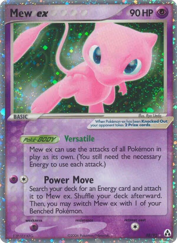 Mew ex (88/92), EX Legend Maker — Pokémon card price