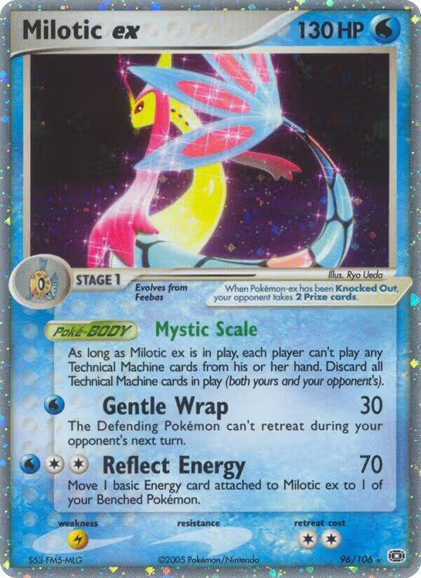 Milotic ex (96/106), EX Emerald — Pokémon card price