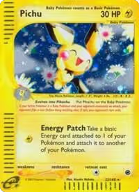 Pichu (22) (022/165), Expedition — Pokémon card price