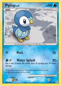 Piplup (93/130), Diamond and Pearl — Pokémon card price
