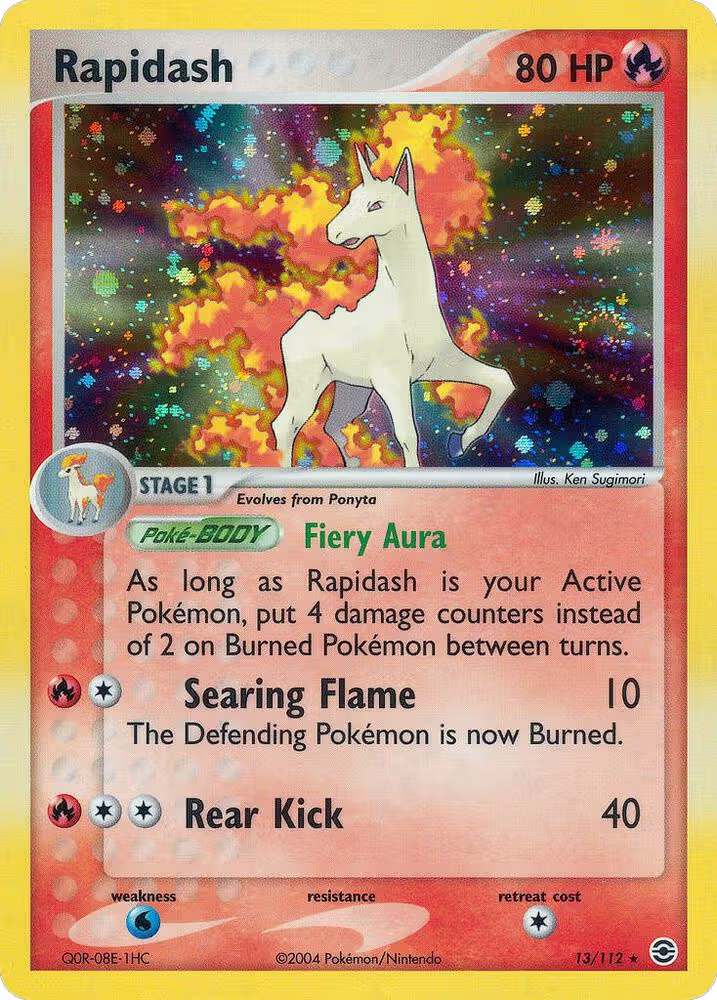 Rapidash (13/112), EX FireRed & LeafGreen — Pokémon card price