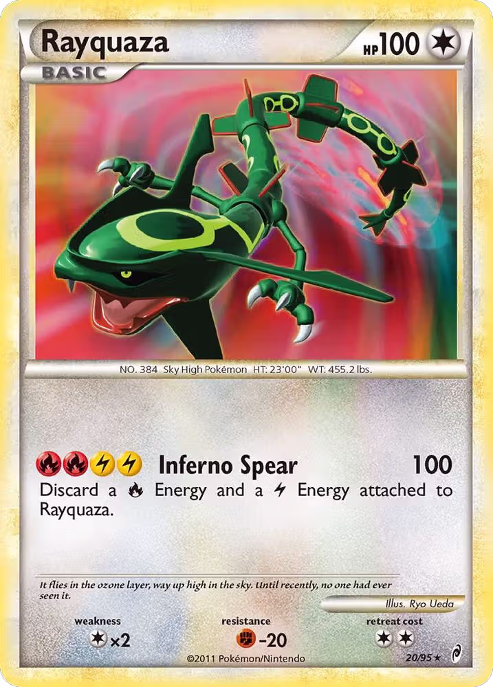 Rayquaza (20/95), Call of Legends — Pokémon card price