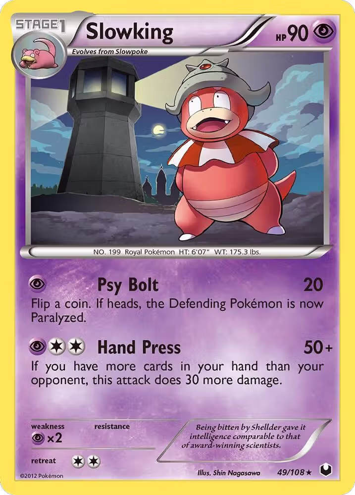 Slowking (49/108), Dark Explorers — Pokémon card price
