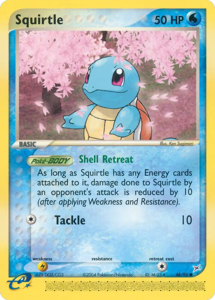Squirtle (46/95), EX Team Magma vs Team Aqua — Pokémon card price