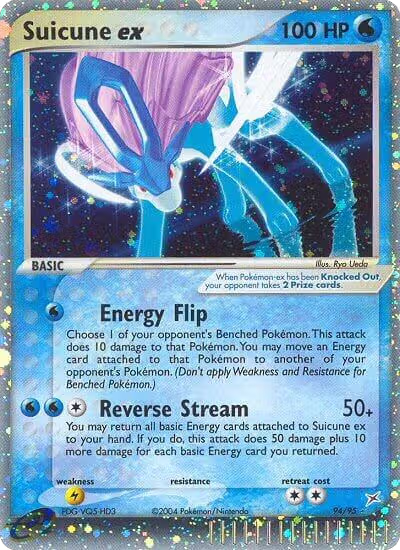 Suicune ex (94/95), EX Team Magma vs Team Aqua — Pokémon card price