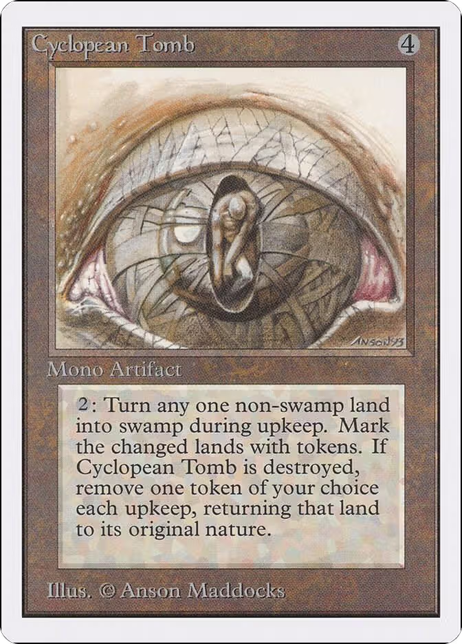 Cyclopean Tomb, Unlimited Edition — Magic card price